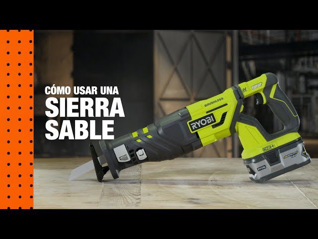 Cómo funciona una sierra sable y en qué proyectos usarla