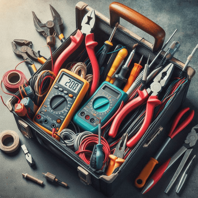 Herramientas básicas para trabajos de electricidad en casa